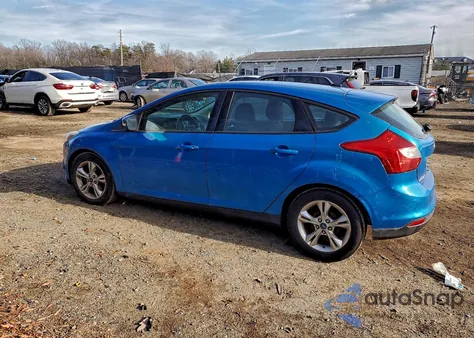2013 Ford Focus Se z USA, uszkodzony, nr VIN 1FADP3K25DL190739